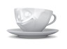 Kaffeetasse gl�cklich, seitlich Kaffeetasse gl�cklich, seitlich
